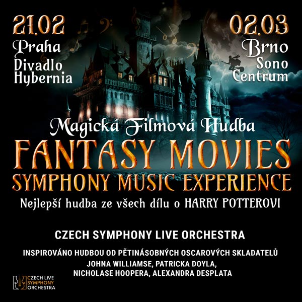 FANTASY MOVIES Symphony Music Experience - Theatre Hybernia Prague